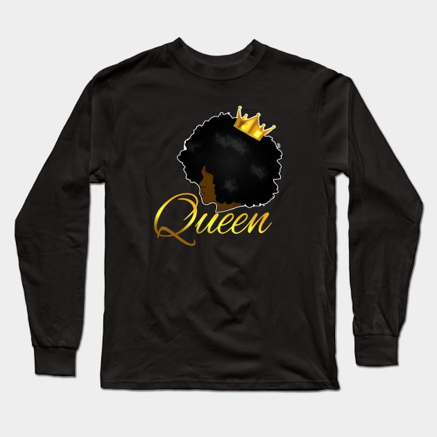 Queen Long Sleeve T-Shirt by Corecustom